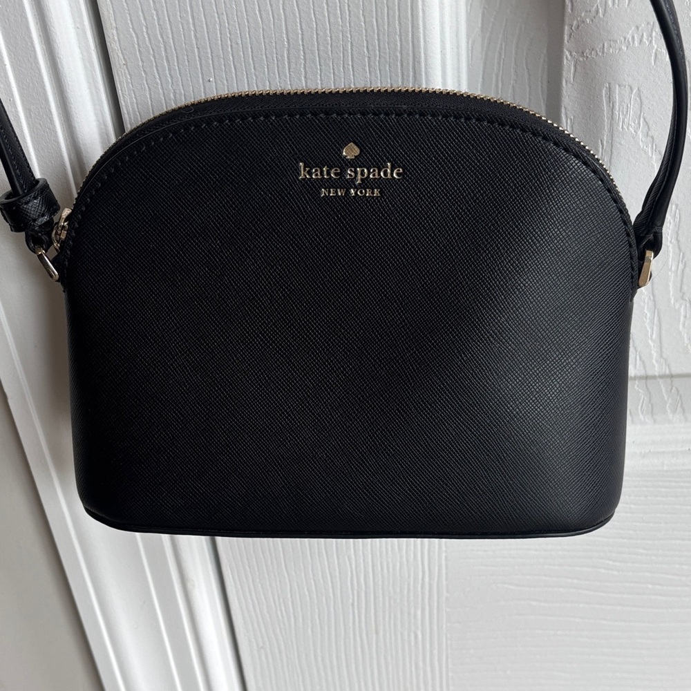 Small black Kate Spade cross body bag, like new condition